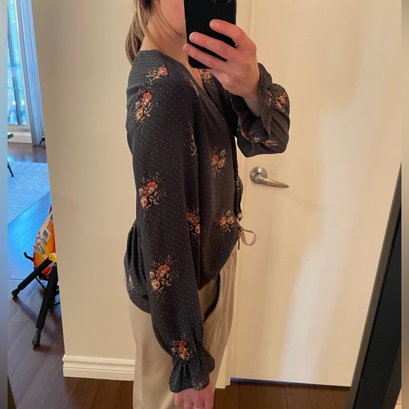 LOFT Floral Blouse - Picture 5 of 8
